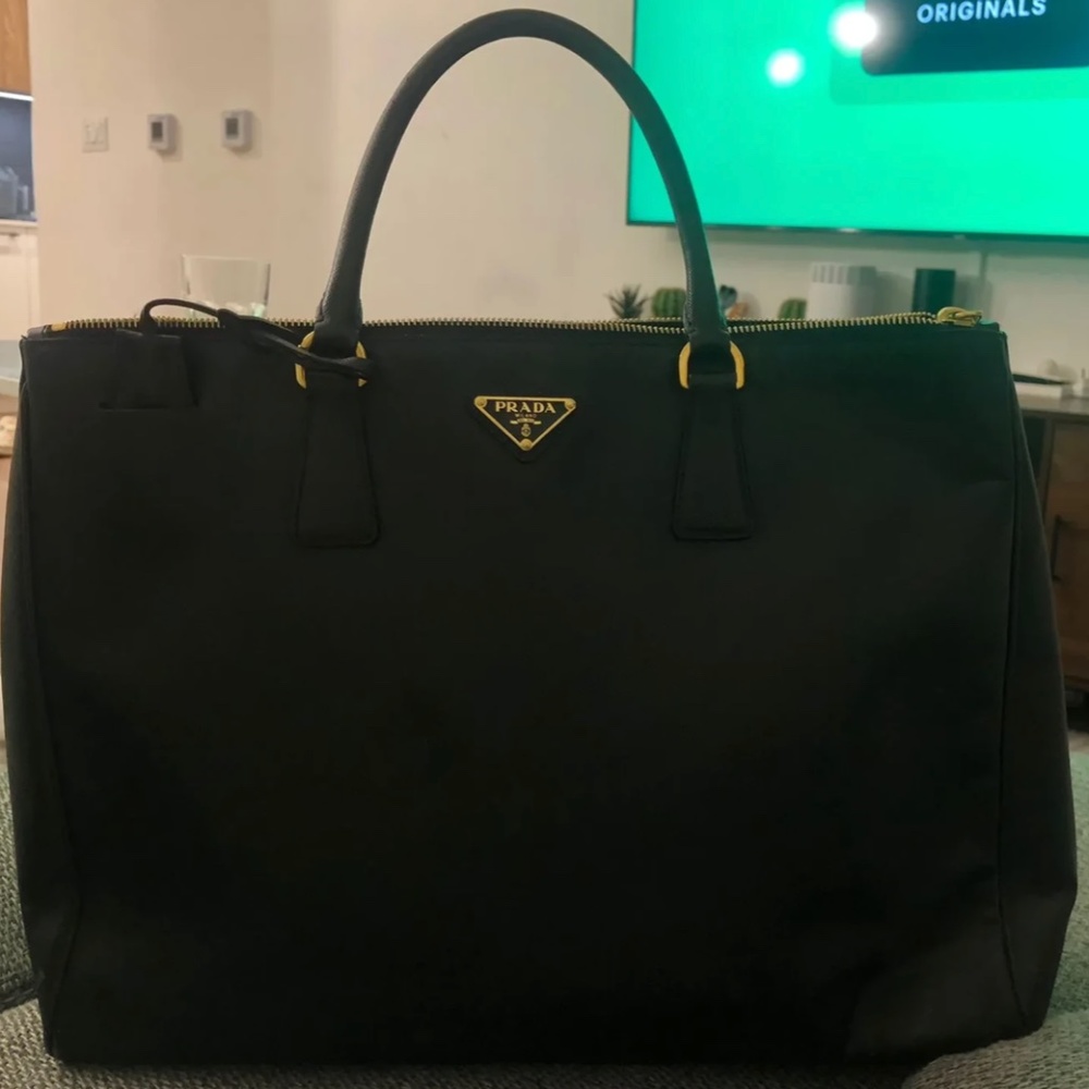 Prada Double Lux Saffiano
